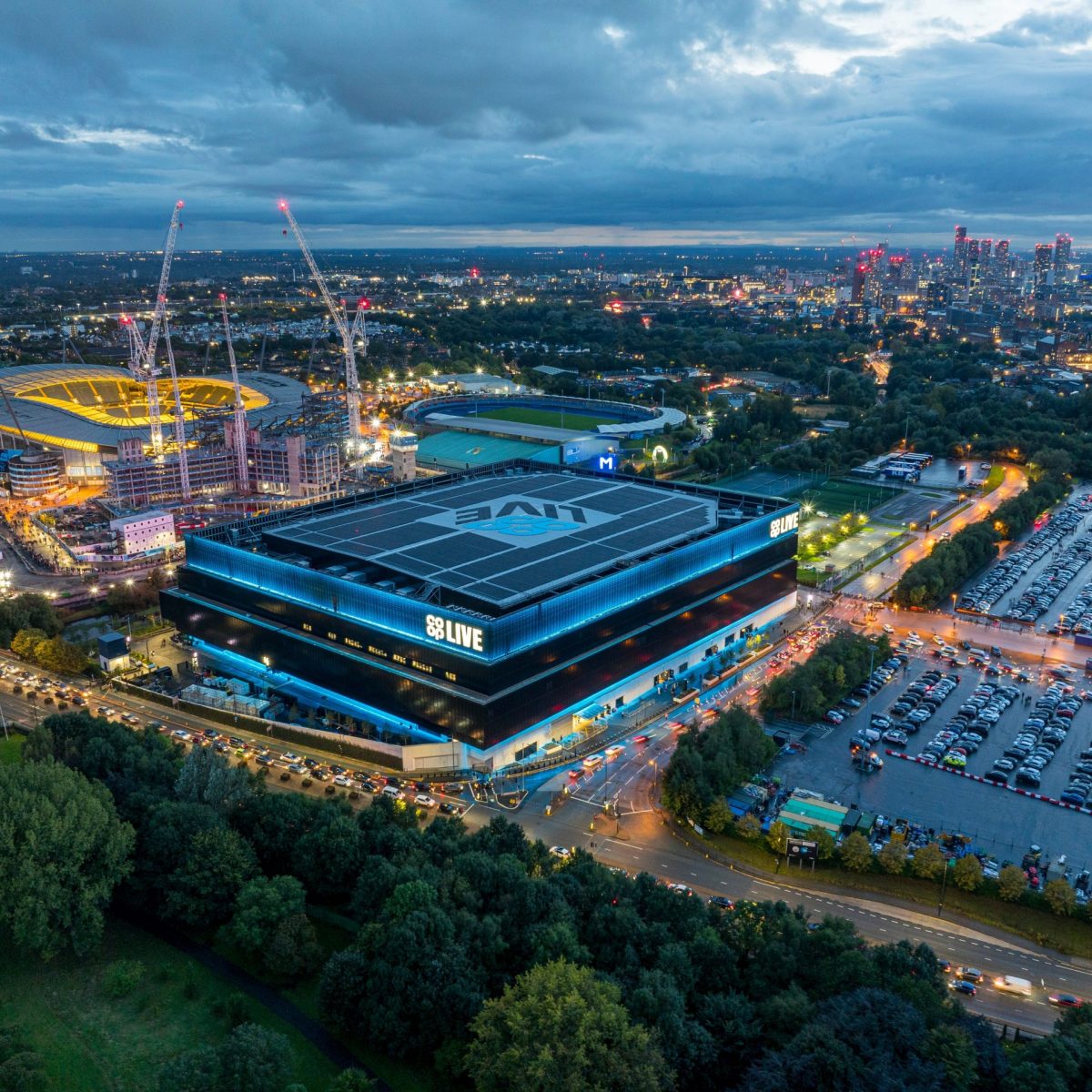 Manchester,,Greater,Manchester,,United,Kingdom.,September,25,,2024.,Aerial,View